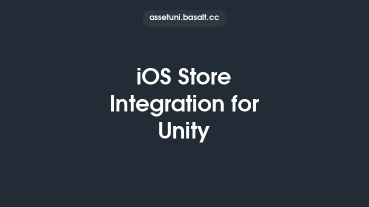 iOS Store Integration for Unity Thumbnail