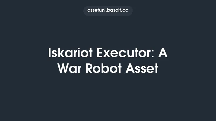 Iskariot Executor: A War Robot Asset Thumbnail