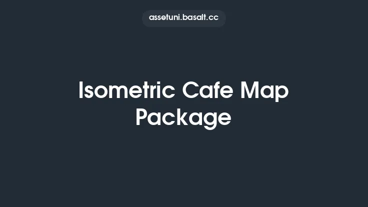 Isometric Cafe Map Package Thumbnail