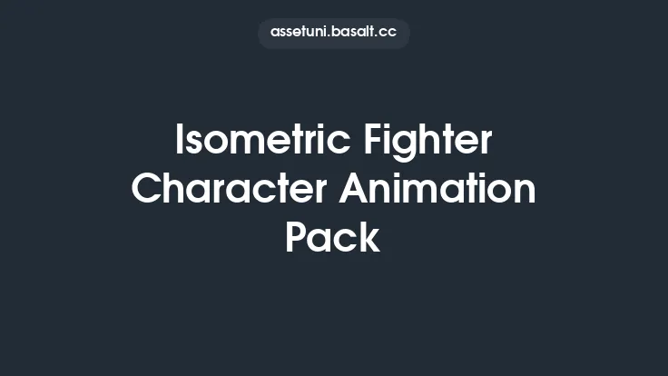 Isometric Fighter Character Animation Pack Thumbnail
