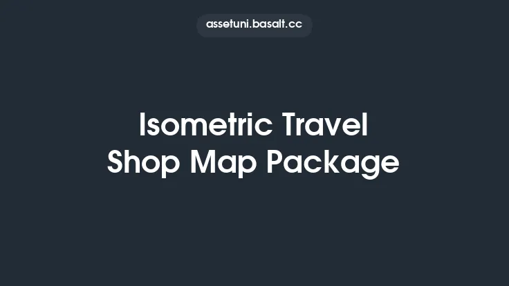 Isometric Travel Shop Map Package Thumbnail