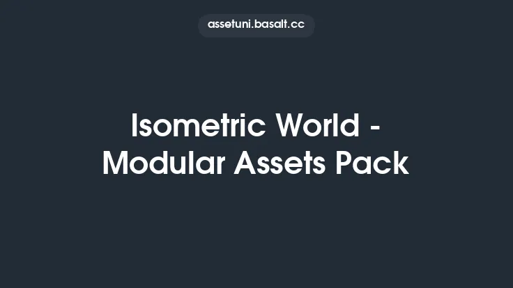 Isometric World - Modular Assets Pack Thumbnail