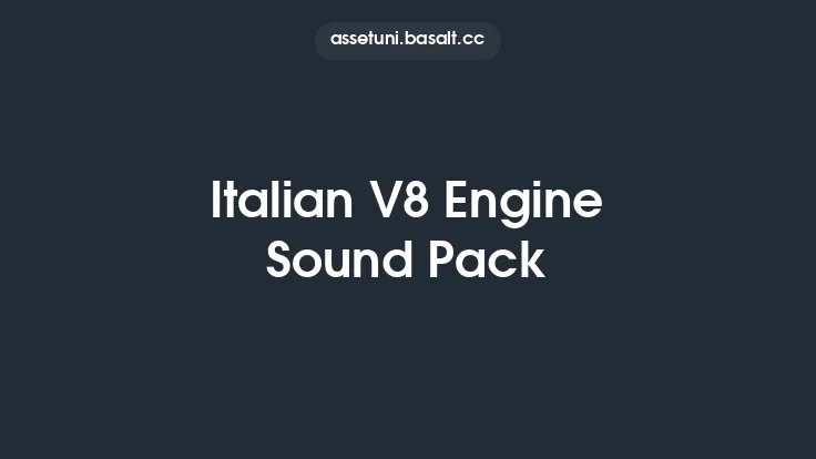 Italian V8 Engine Sound Pack Thumbnail