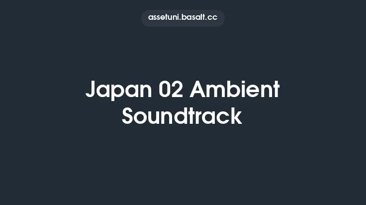 Japan 02 Ambient Soundtrack Thumbnail