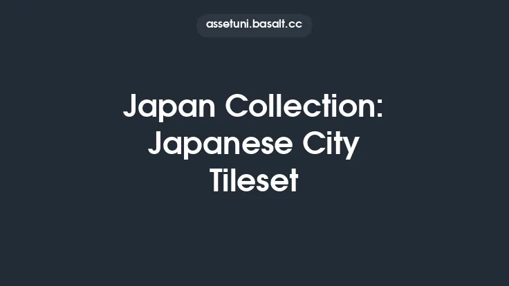 Japan Collection: Japanese City Tileset Thumbnail