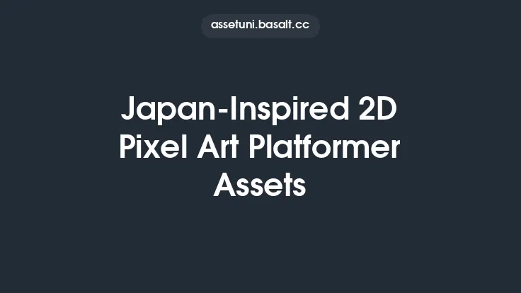 Japan-Inspired 2D Pixel Art Platformer Assets Thumbnail