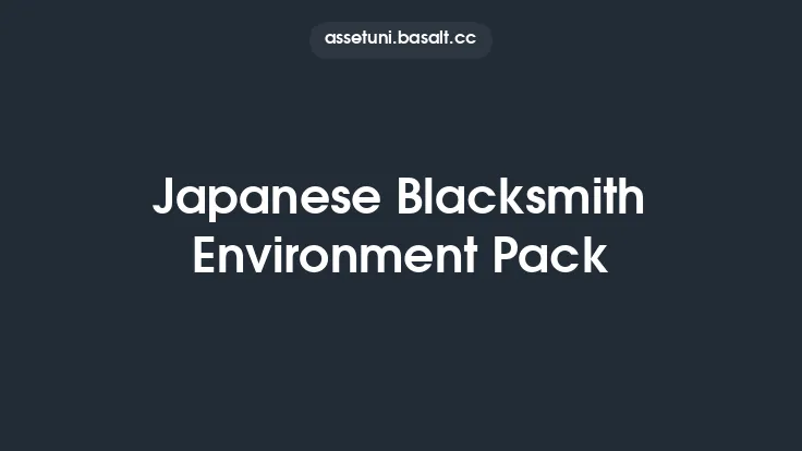 Japanese Blacksmith Environment Pack Thumbnail