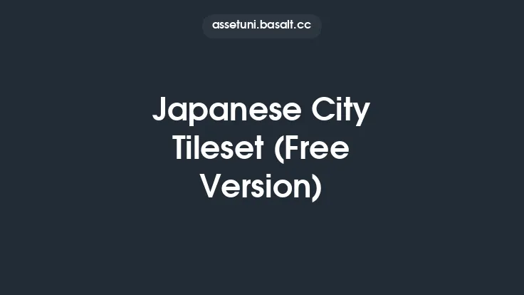 Japanese City Tileset (Free Version) Thumbnail