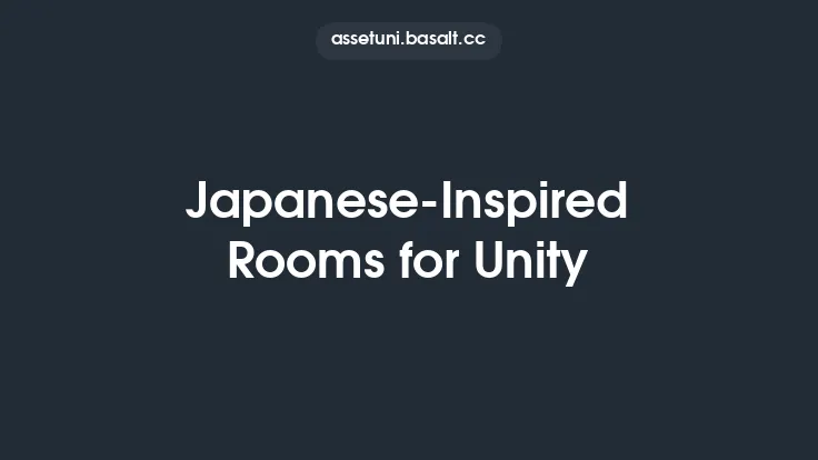 Japanese-Inspired Rooms for Unity Thumbnail