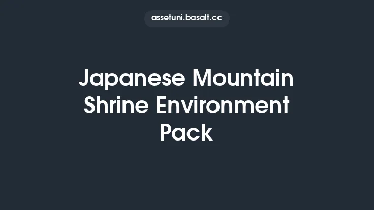 Japanese Mountain Shrine Environment Pack Thumbnail