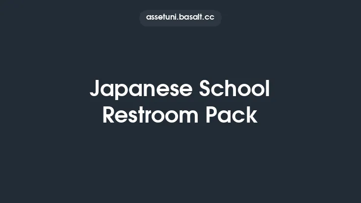 Japanese School Restroom Pack Thumbnail