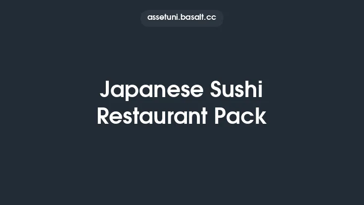 Japanese Sushi Restaurant Pack Thumbnail