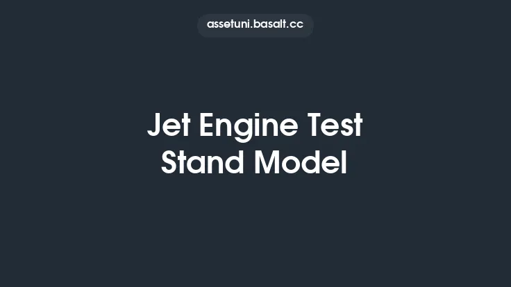 Jet Engine Test Stand Model Thumbnail