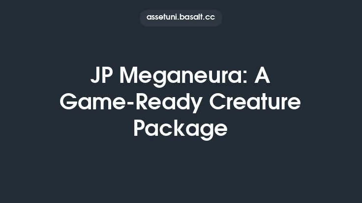 JP Meganeura: A Game-Ready Creature Package Thumbnail