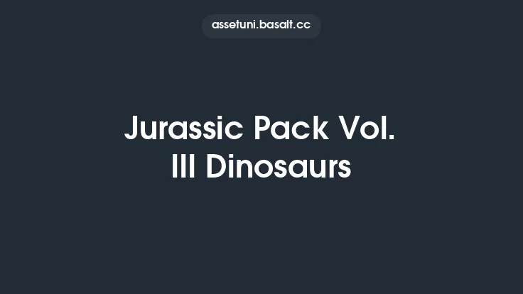 Jurassic Pack Vol. III Dinosaurs Thumbnail