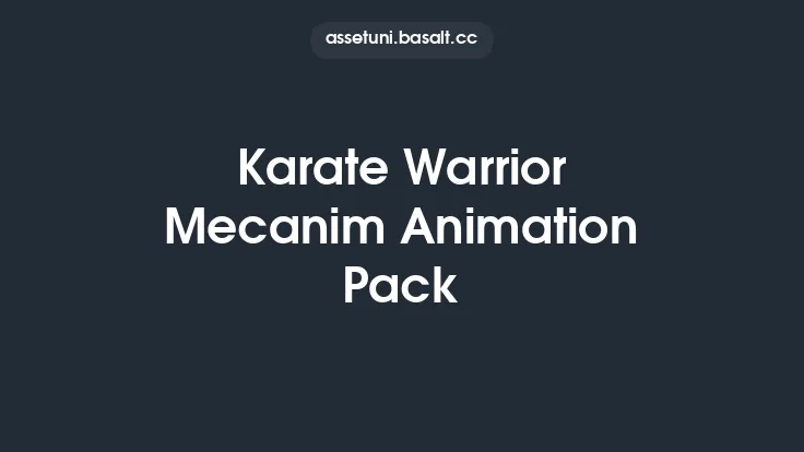 Karate Warrior Mecanim Animation Pack Thumbnail