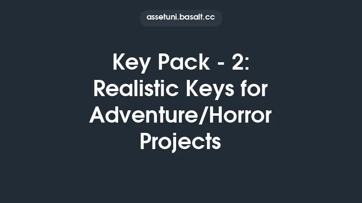 Key Pack - 2: Realistic Keys for Adventure/Horror Projects Thumbnail