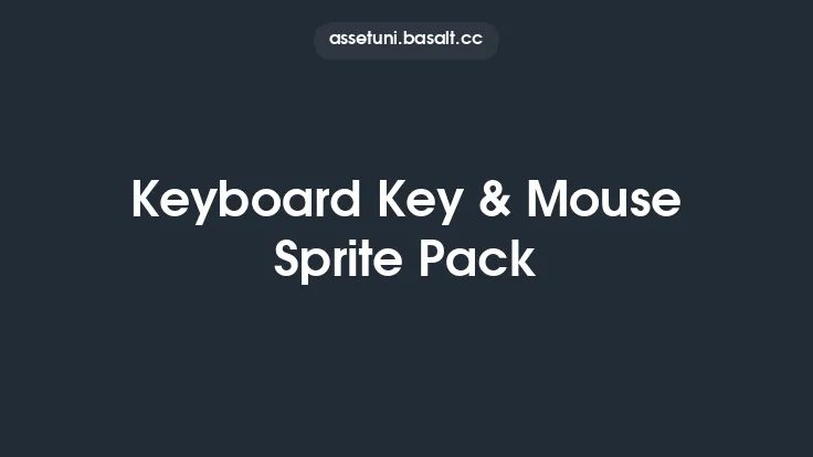 Keyboard Key & Mouse Sprite Pack Thumbnail