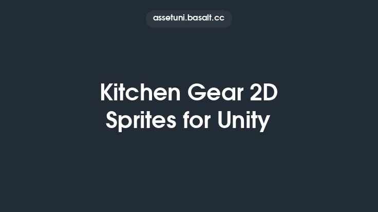 Kitchen Gear 2D Sprites for Unity Thumbnail