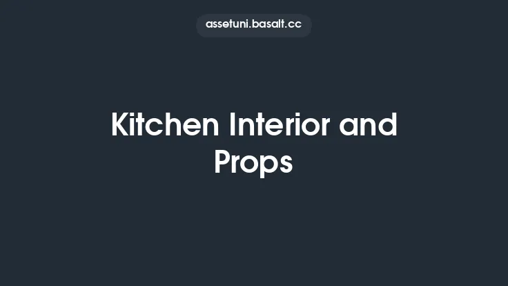 Kitchen Interior and Props Thumbnail
