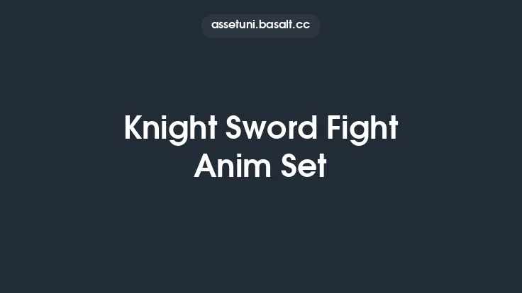 Knight Sword Fight Anim Set Thumbnail