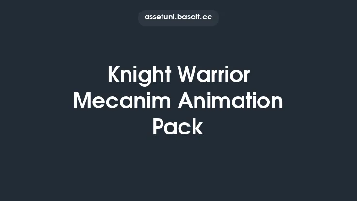 Knight Warrior Mecanim Animation Pack Thumbnail