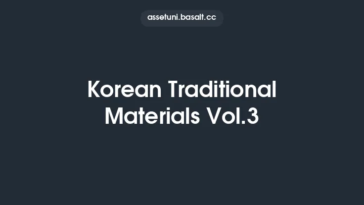 Korean Traditional Materials Vol.3 Thumbnail