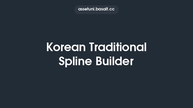 Korean Traditional Spline Builder Thumbnail