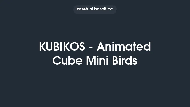 KUBIKOS - Animated Cube Mini Birds Thumbnail