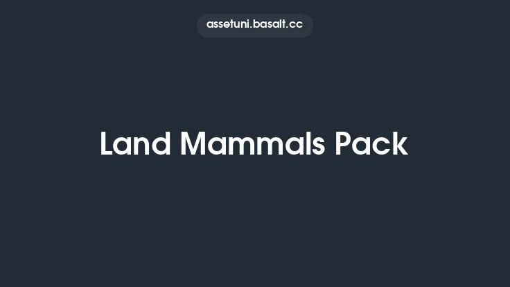 Land Mammals Pack Thumbnail