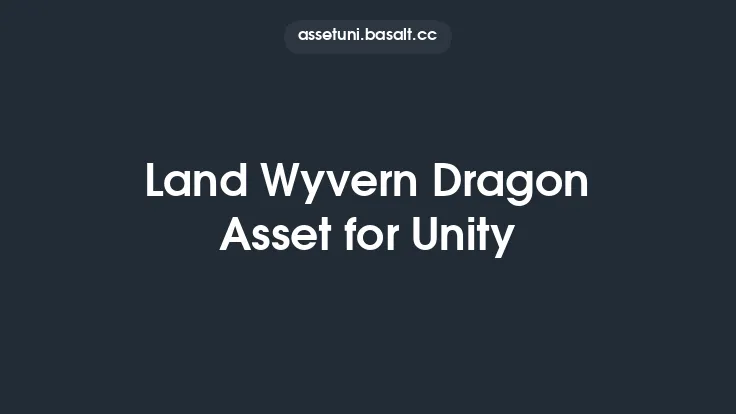 Land Wyvern Dragon Asset for Unity Thumbnail