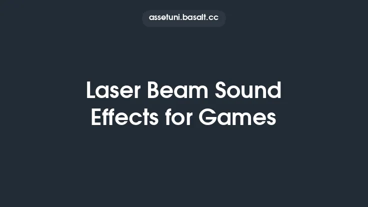 Laser Beam Sound Effects for Games Thumbnail