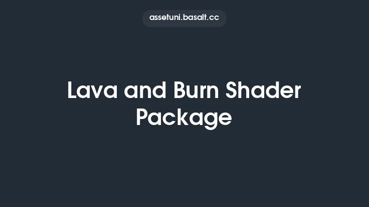 Lava and Burn Shader Package Thumbnail