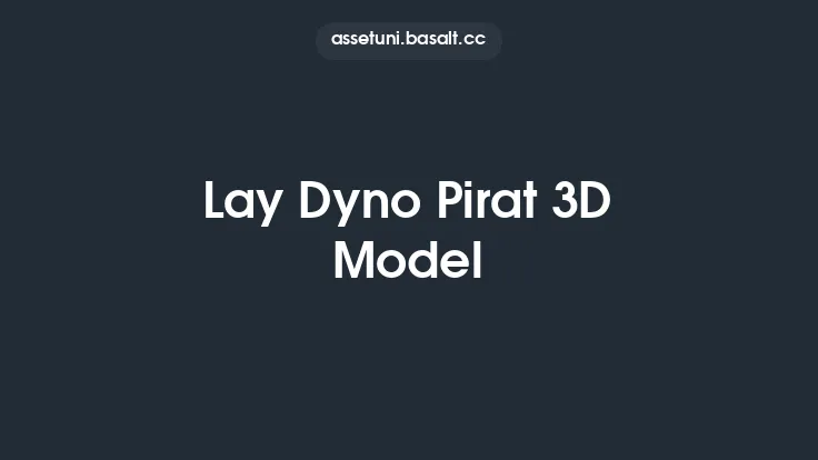 Lay Dyno Pirat 3D Model Thumbnail