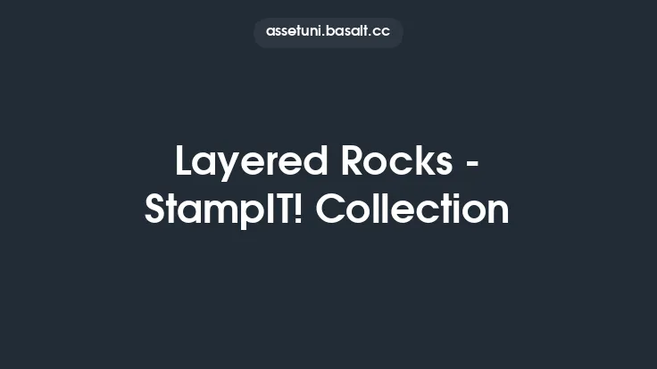 Layered Rocks - StampIT! Collection Thumbnail