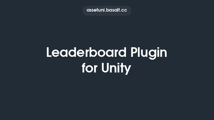 Leaderboard Plugin for Unity Thumbnail