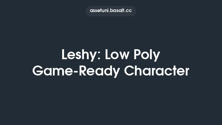 Leshy: Low Poly Game-Ready Character Thumbnail