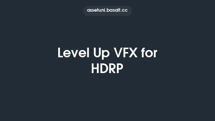 Level Up VFX for HDRP Thumbnail