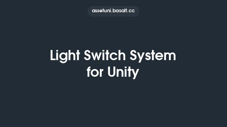 Light Switch System for Unity Thumbnail