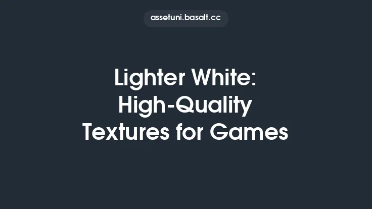 Lighter White: High-Quality Textures for Games Thumbnail