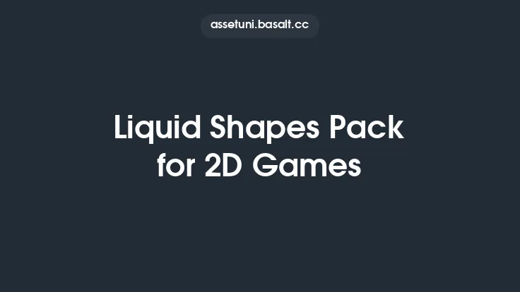 Liquid Shapes Pack for 2D Games Thumbnail