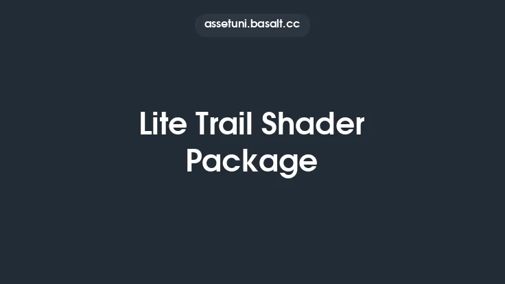 Lite Trail Shader Package Thumbnail