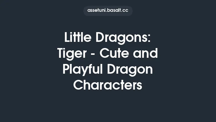 Little Dragons: Tiger - Cute and Playful Dragon Characters Thumbnail