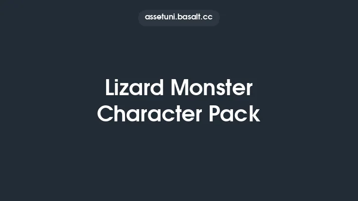 Lizard Monster Character Pack Thumbnail