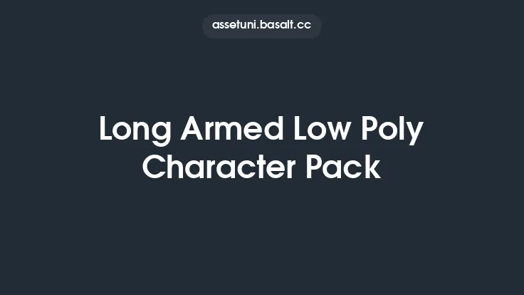 Long Armed Low Poly Character Pack Thumbnail