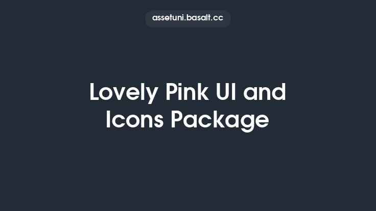 Lovely Pink UI and Icons Package Thumbnail