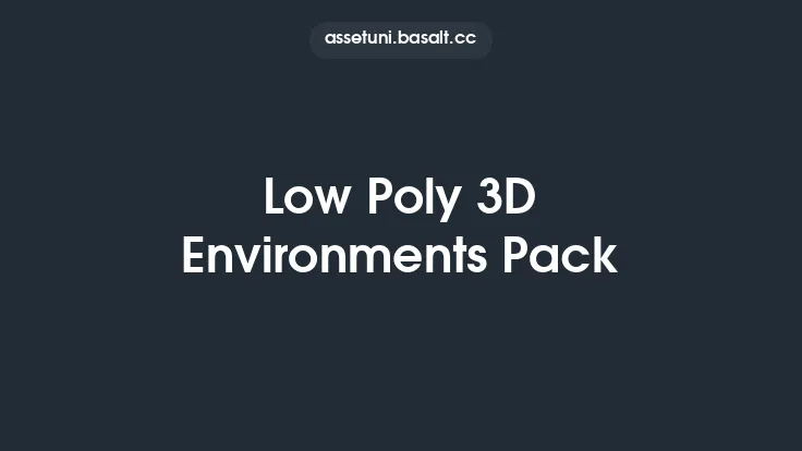 Low Poly 3D Environments Pack Thumbnail