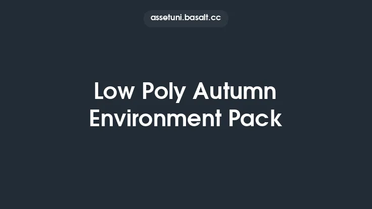 Low Poly Autumn Environment Pack Thumbnail