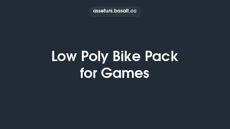 Low Poly Bike Pack for Games Thumbnail