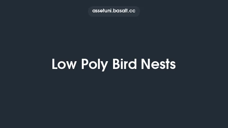 Low Poly Bird Nests Thumbnail